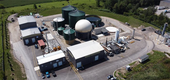 StormFisher Environmental facility, arial photo